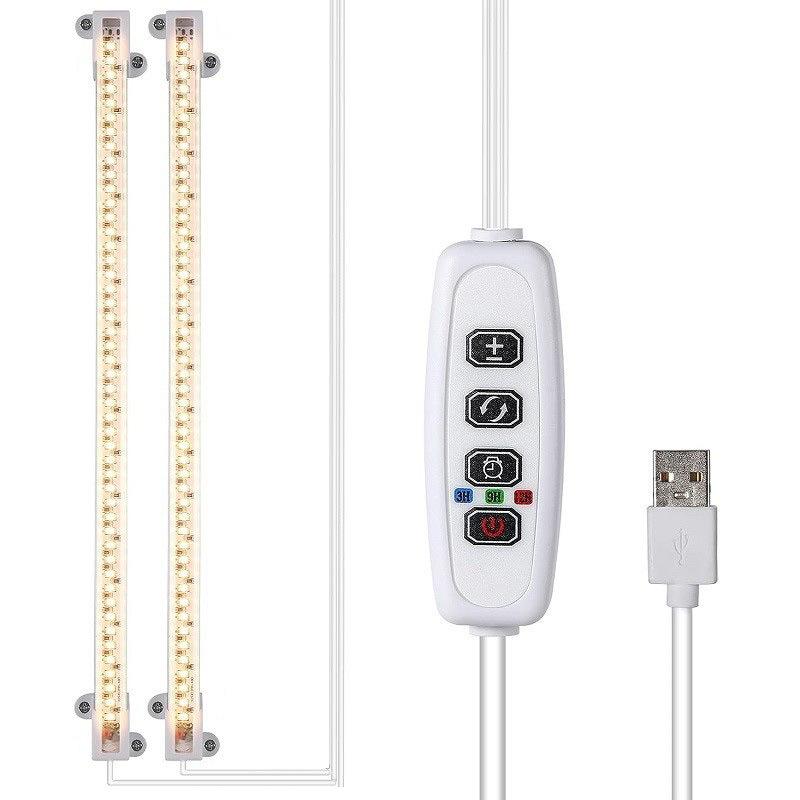 LED full spectrum plant growth light 5V USB timing intelligent dimming sunlight full spectrum flower stand plant light strip