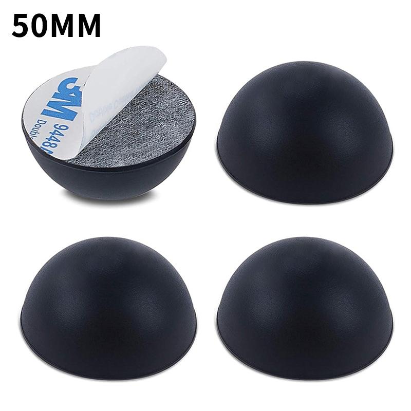 4Pcs/set  Hemisphere 3M Audio Speaker Amplifier Shock Absorber Feet Pad Vibration Absorption Rubber Anti-shock Self-adhesive