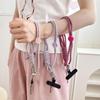 Complex Woven Wrist Strap with Metal Buckle - Anti-lost Phone Lanyard