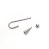 3 Pieces Stainless Steel Ear Bone Clips Punk Style Jewelry Set U Shaped Design Sophisticated Earrings For Teens Girls Christmas Gifts