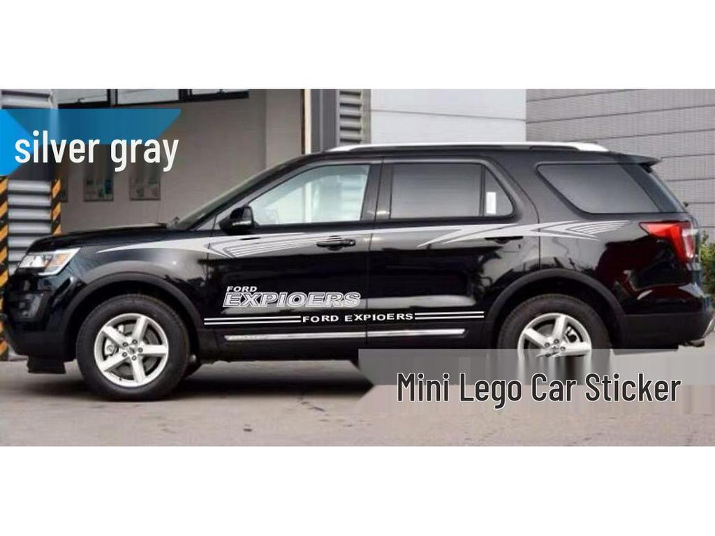 Ford Explorer & Edge Everest Car Decals: Stylish Stripes for Body Decoration & Modification