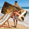 ThunderCats Print Beach Towel, Large Soft Quick Dry Towel for Beach Camping Swimming