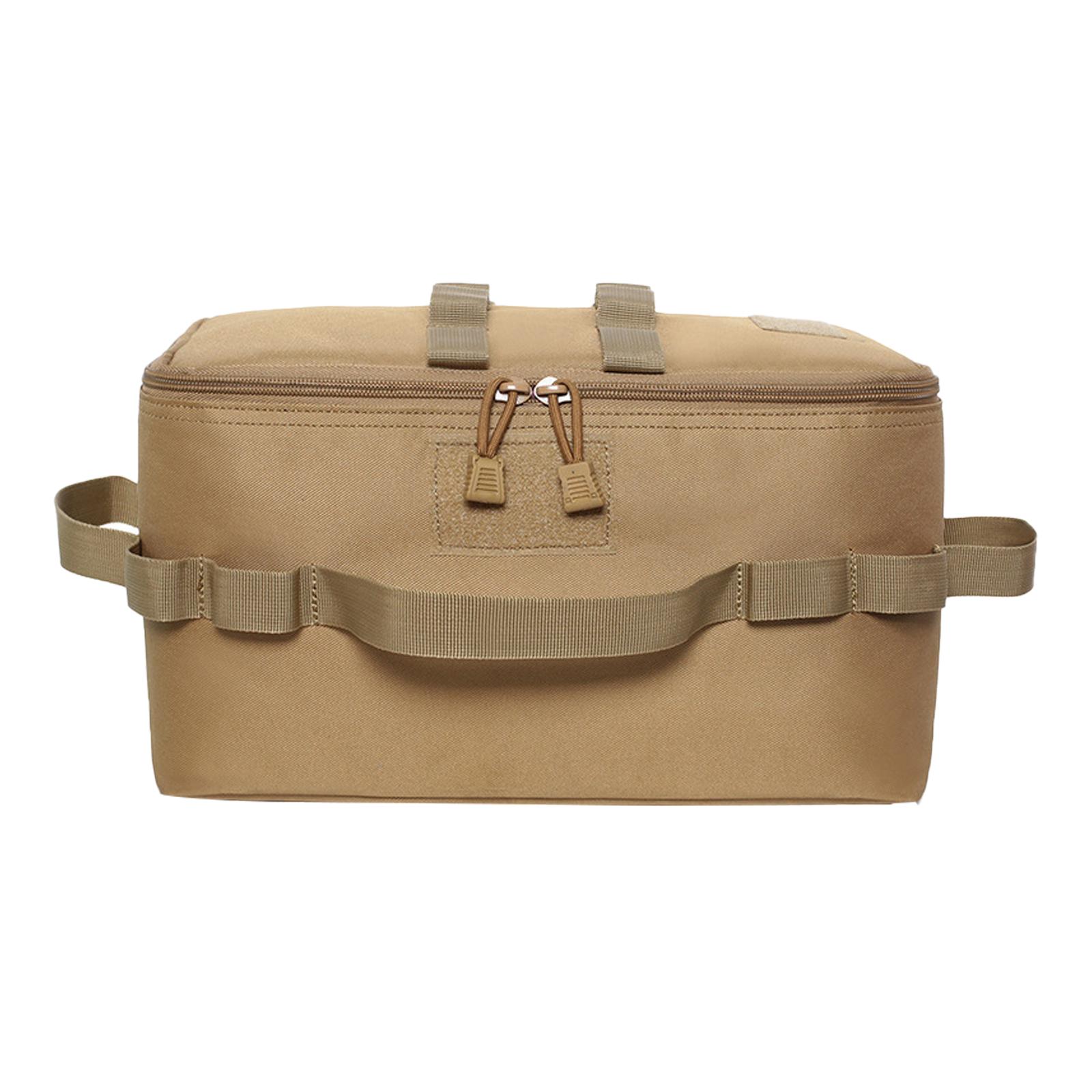 

Camping Organizers Portable Picnics Tableware Carrying Storage Bag for Hiking Travel Picnics Camping Cookware Bag A