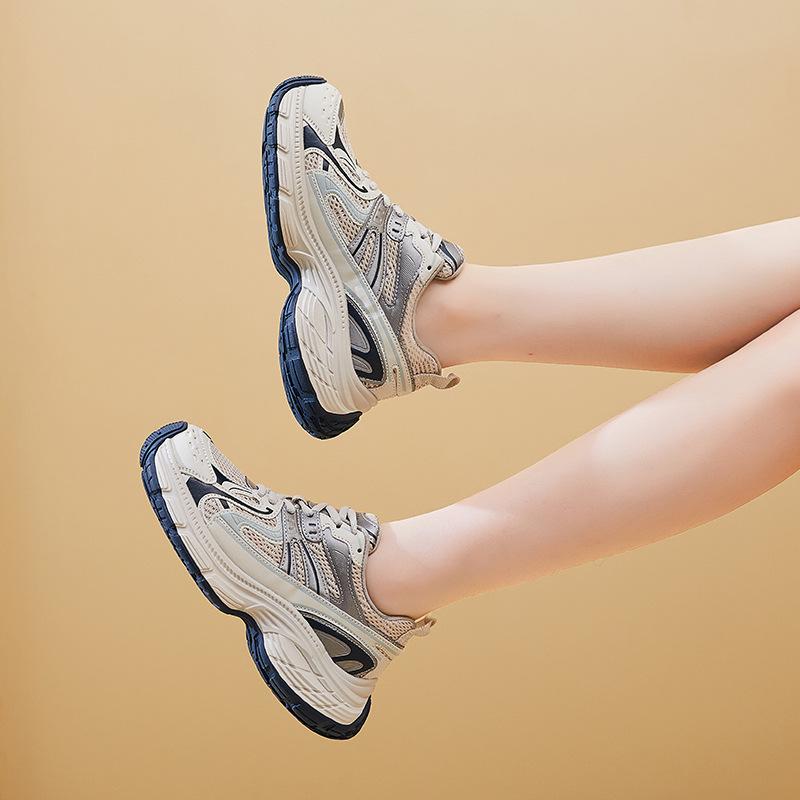 Pantofi noi pentru femei, Pantofi sport de modă cu talpă groasă