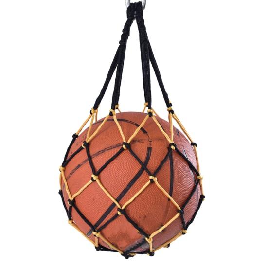 Basketball Net Bag Wear Resistant Strong Load-bearing Multipurpose Volleyball Football Carrier Storage Bag