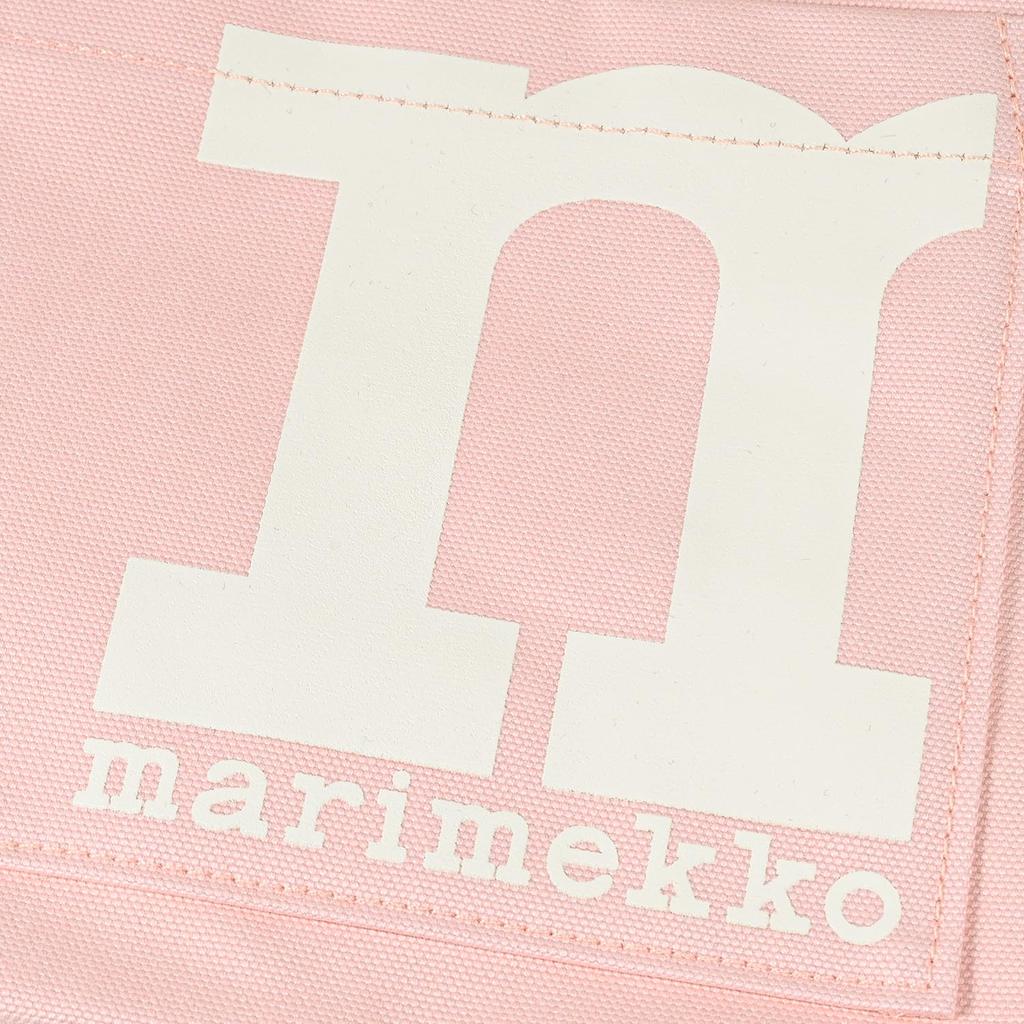 Marimekko MONO MINI SOLID Tote Bag, Women's, Pink, 94153 094153 418, Scandinavian Design [Parallel Import]