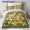MandalaDragonball Pattern Bedding Quilt Set Quilt Cover Pillowcase Home Decoration Birthday Gift (1 * duvet cover + 2 * pillowcase, without core)