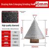 Brazed Diamond Chamfering Drill Bit for Glass, Tile, and Stone