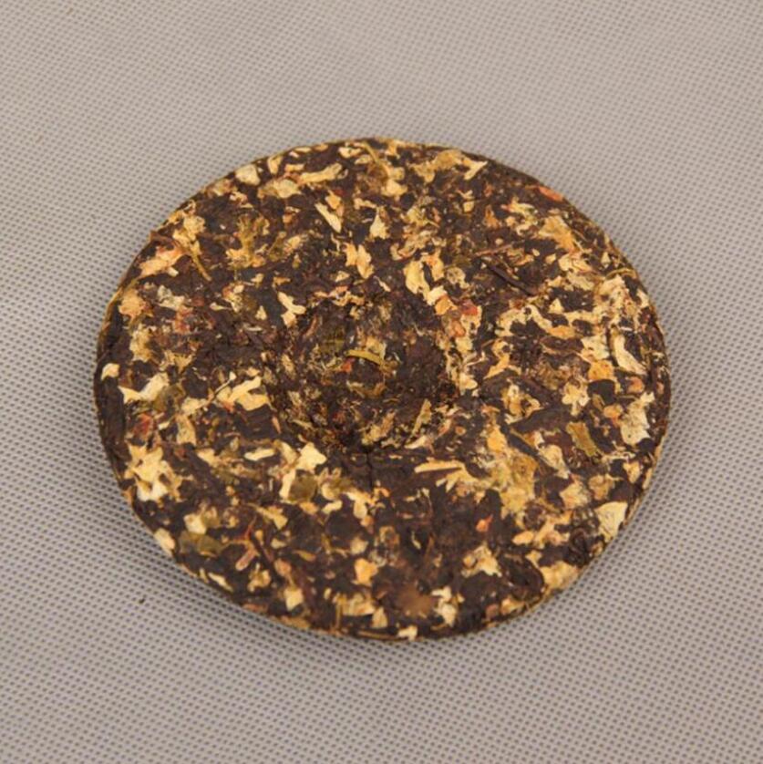 Pack of puer tea 100g jasmine old ripe puer round brick tea