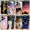 For Infinix Smart 8 Case X6525 Cute Painted Cover 6.6'' Soft Silicone TPU Shockproof Phone Case For Infinix Smart 8 Smart8 Shell