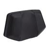 ATV Rear Seat Backrest Soft PU Leather Black Universal Passenger Back Support For ATV Scooter Cruiser Moped