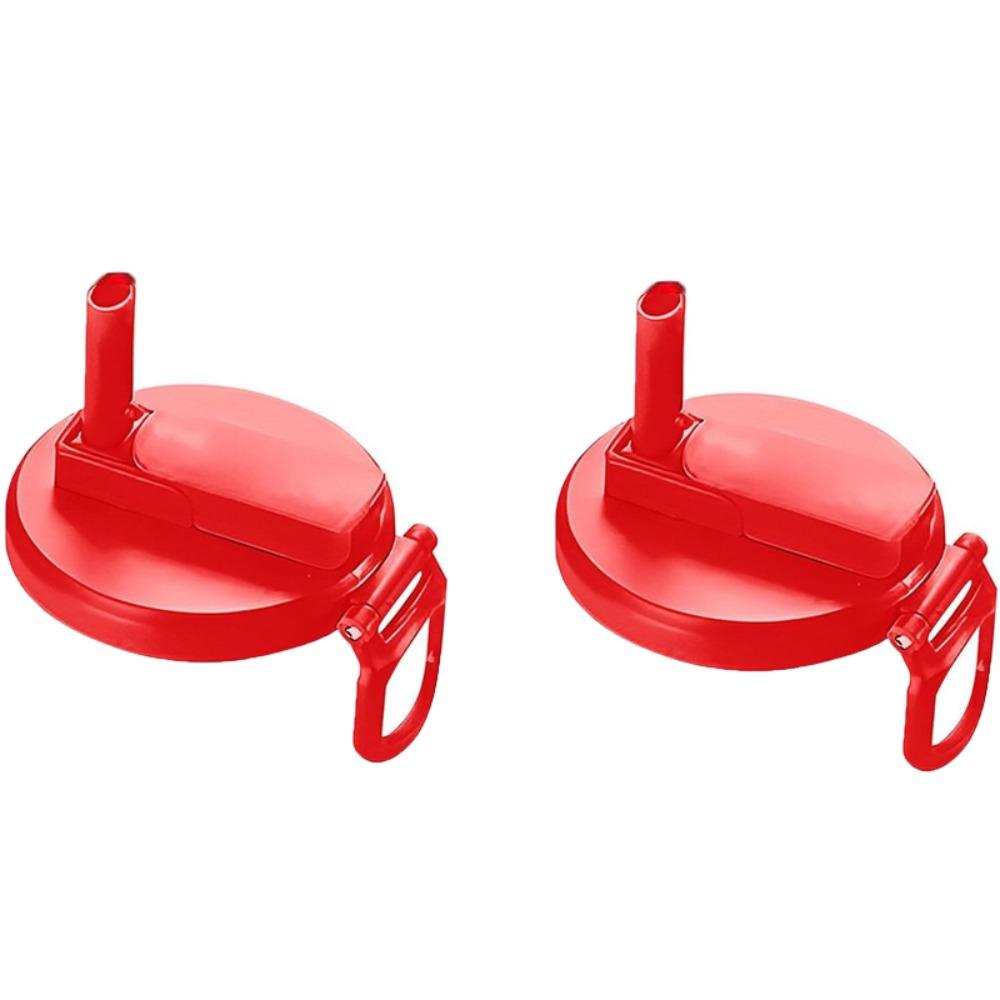 2pcs Reusable Soda Can Lid with Silicone Straw Canned Drink Top Cap Beer Can Cover  Cola