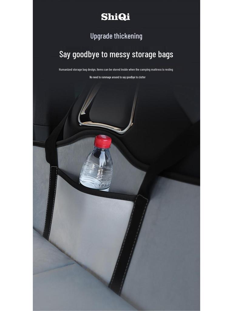 SUV Rear Seat Sleeping Pad - Foldable Car Headrest Extension for Camping & Travel