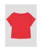 8SECONDS Cool Touch) Short Sleeve Boat Neck Short Sleeve T-Shirt Red