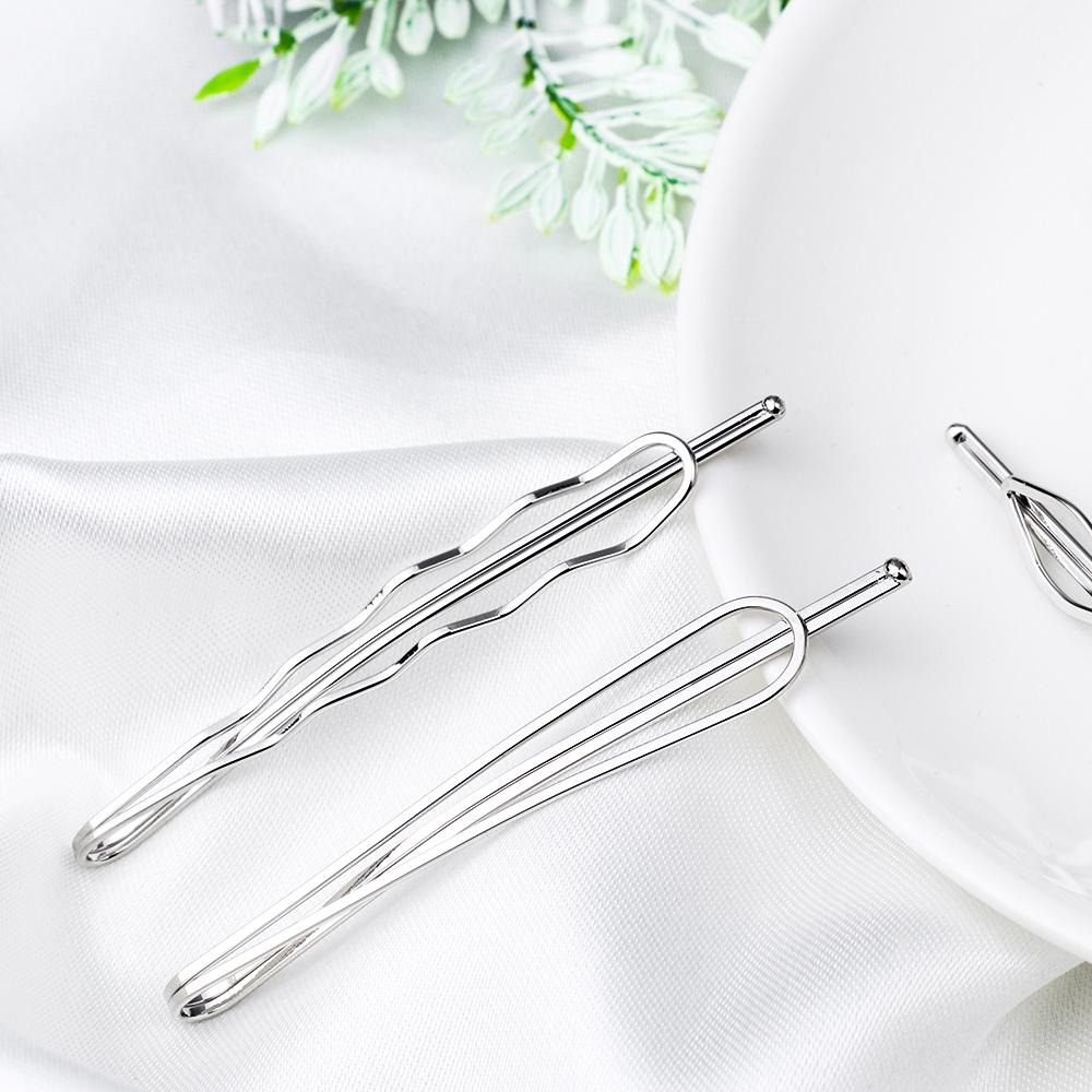 4pcs/set New Metal  Hair Accessories Geometry Hair Clip Geometric Rhombus Barrettes Girls Hairgrips