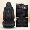 All-Season Linen Car Seat Cushion - Full Coverage & Universal Fit