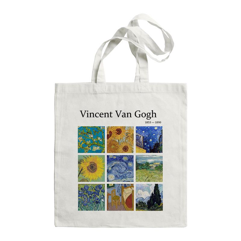 Van Gogh Canvas Tote: Large Capacity Summer 2023 Shoulder Bag for Women