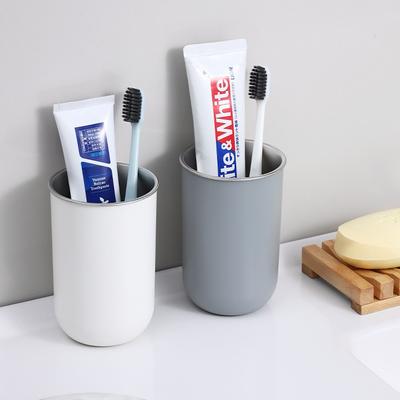 Wash Cup Household Children's 304 Stainless Steel Dental Cylinder Simple Toothbrush Cup Set Couple Brush Cup