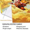Cute Son Goku Wall Tapestry Aesthetic Wall Hanging Printed Fabric Blanket Decorative Tapestries For Bedroom Living Room Home Decor