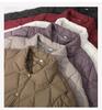 Chun Ya Fang Women's Lightweight Cotton Jacket - Stylish, Loose, Quilted Design, Solid Color, Short Outerwear.