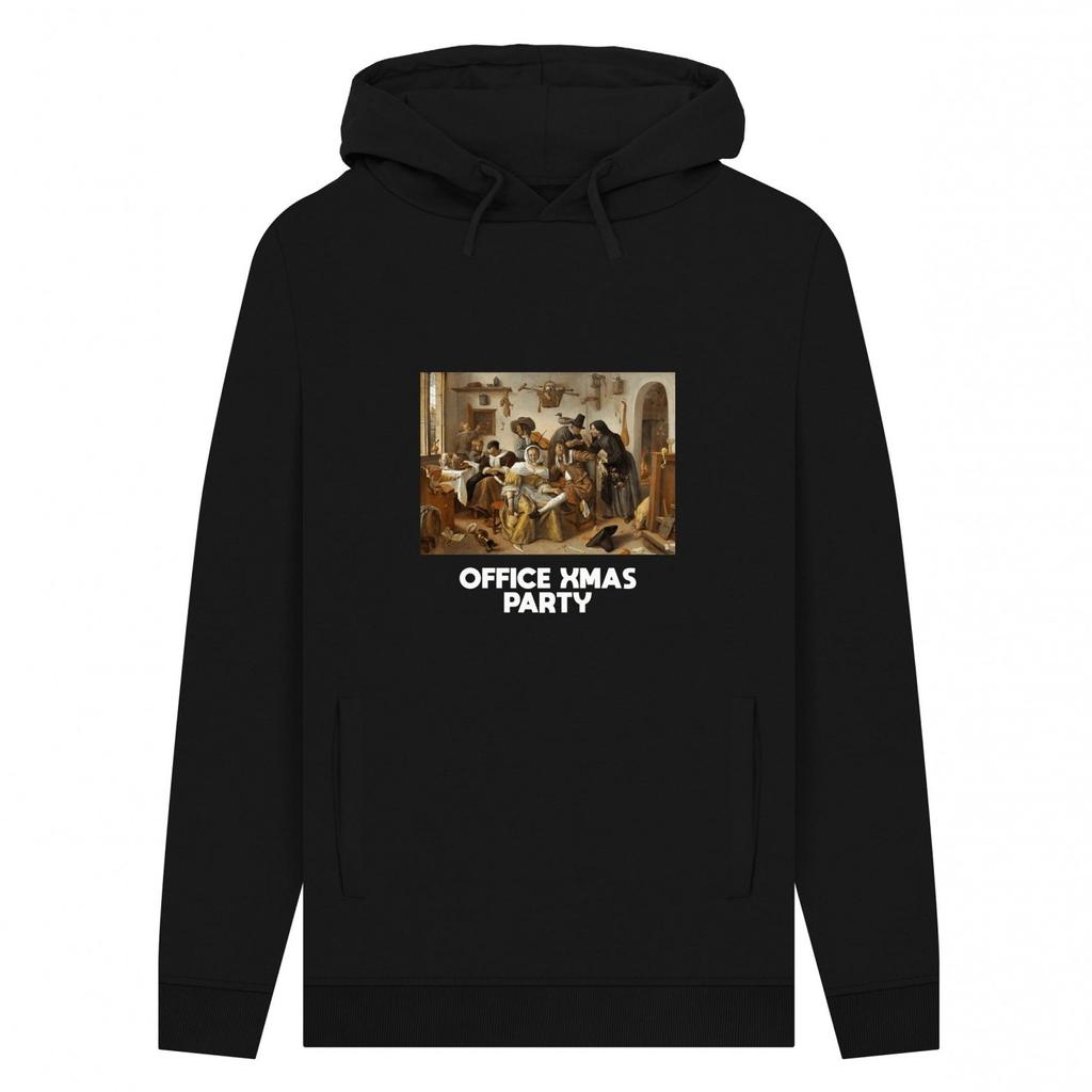 Apoh Unisex Adult Office Xmas Party Jan Steen Hoodie