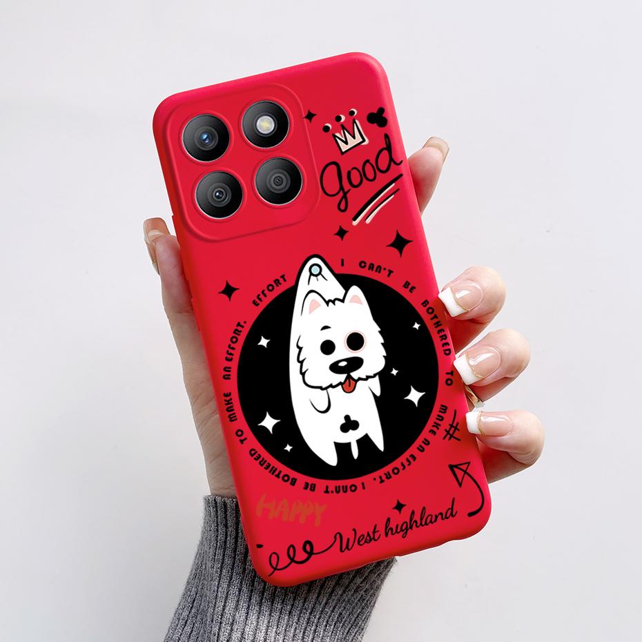 For Huawei Honor X8b 6.7" Case Cute Rabbit Panda Soft Silicone Cover For Honor X8B X 8b LLY-LX1 LLY-LX2 LLY-LX3 Phone Case Funda