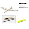 Wooden Remote Control Airplane Kit 47inch Wingspan 36inch Length Aircraft DIY Assembly for Kids