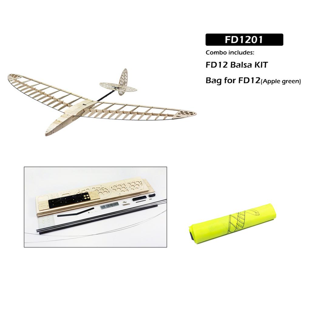 Wooden Remote Control Airplane Kit 47inch Wingspan 36inch Length Aircraft DIY Assembly for Kids