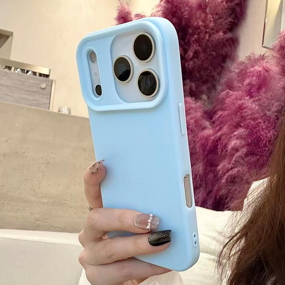 Colorful matte liquid silicon soft phone case for iphone 17 16 15 14 13 12 11 Pro Max Plus Air full shockproof back bumper cover