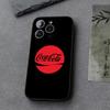 Hot C-Coca Drinks C-Cola Phone Case Funda For Iphone 13 17 16 11 15ProMax 14 12 Pro Xs Max Mini Xr X 7 8 6 6s Plus Covers