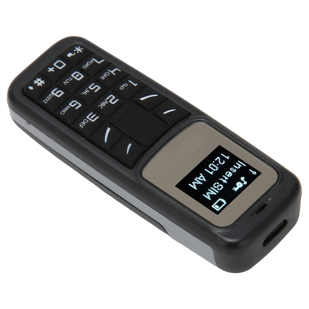   Mobile Cell Phone Small Mobile Phone   Headset Dialer with Ear Hook Support SIM 0.66inch