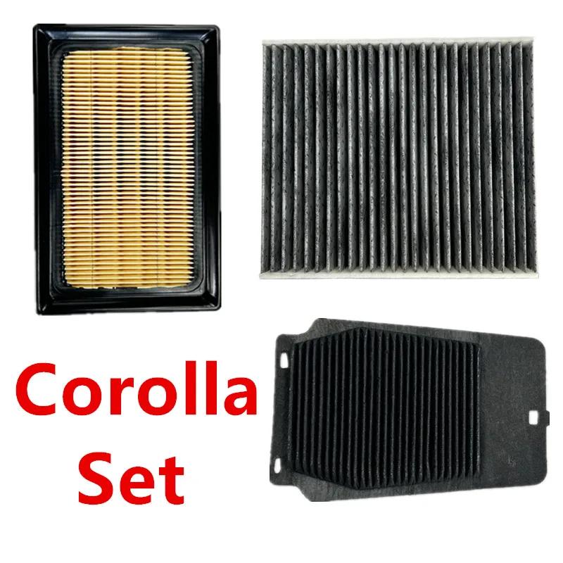 Luftfilter Innenraum und Pollenfilter Set für TOYOTA COROLLA Hybrid C-HR 1.8 Hybrid PRIUS 1.8 Hybrid (PHV) 17801-0M030 G92DH-47070