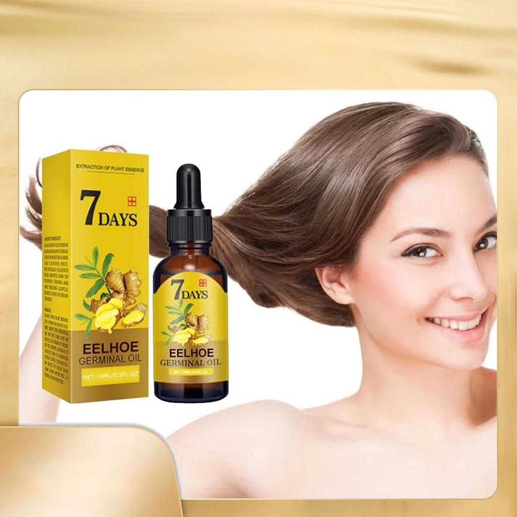 Ginger Hair Growth Oil Natural Essentail Anti-Hair Loss Treatment Hair Hydrating Growth Nutrient Solution Care Products