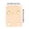 3Pcs Guitar Neck Shims, Wood Guitar Neck Plate for Guitar Neck Protections Set