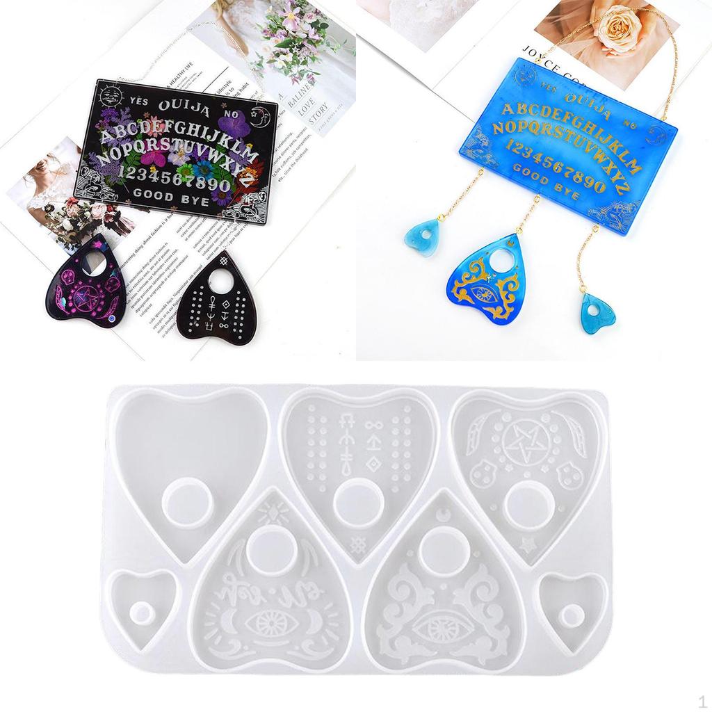 Board Planchette Ouija Resin DIY Jewelry Making Tool Gifts