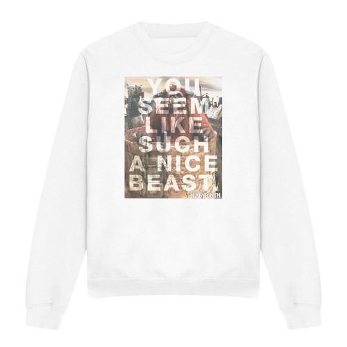 Labyrinth Unisex Adult Nice Beast Sweatshirt