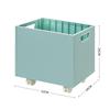 Mobile Bookshelf Under The Table, Simple Student Book Sorting Box with Pulley