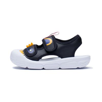 Li Ning Kinder Monster Low Top Lässige Bequeme Sandalen Kindersandalen Schwarz YKKS012-1