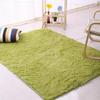 Candy Color Měkký protiskluzový koberec Flokati Shaggy Rug Living Bedroom Floor Mat