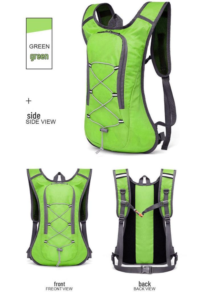 Sac à dos d'hydratation unisexe pour trail running et cyclisme avec poche à eau