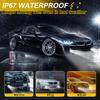 2504 PSX24W LED Fog Light Bulbs or DRL 10000LM Super Bright 6000K Xenon White 12276 Fog Lights Bulb Replacement for Cars, Play and Plug (Pack of 2)