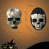 Halloween Skull Candle Holder Stand Candlestick Decorative Skeleton Head Shape Wall Decoration for