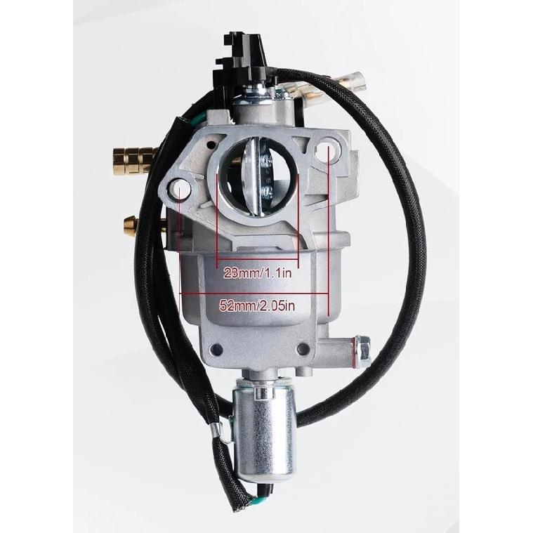 P28-4-H Carburetor for Champion 47.131000.25 Dual Fuel Generator 6250w 7500w 389cc 439cc Model 100296 100230 100153 100155 71530