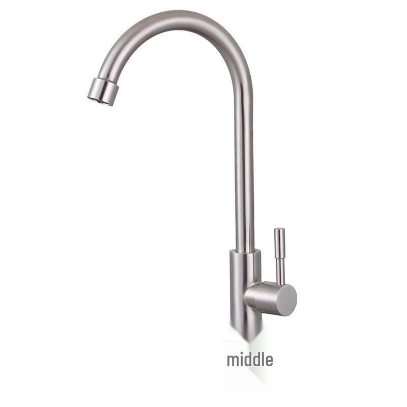 Zhuchuang Jingpin 304 Stainless Steel Single Cold Faucet