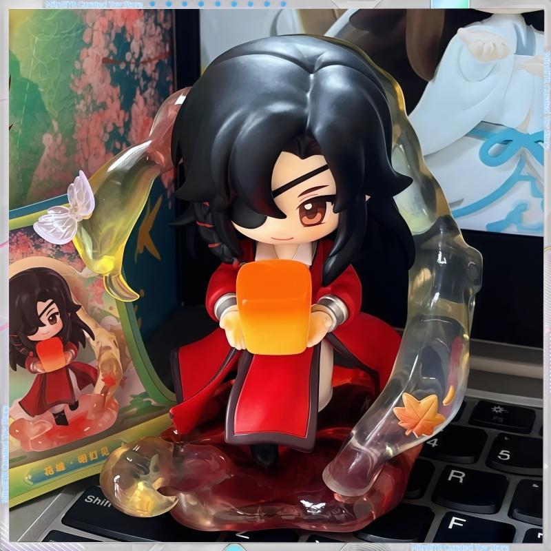 Dostępny Niebiańska Błogosławieństwo Seria Jaskrawych Kolorów Pudełko Niespodzianka Figurka Anime Xielian Huacheng Tgcf Model Zabawka