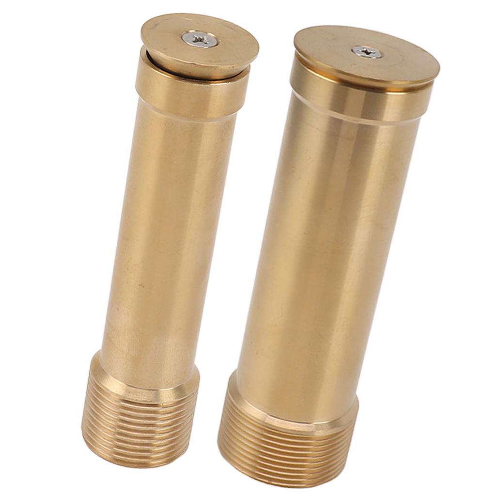 Brass Fountain Nozzle Morning Glory Trumpet Flower Fountain Nozzle for Garden Pond Amusement Park Library Fountain Nozzle