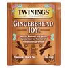 Twinings, Flavored Black Tea, Gingerbred Joy®, 20 Tea Bags, 40g (1.41oz)