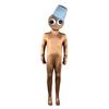 Halloween Kinder-Einteiler Kostüm Rhythmusbox spielende Strumpfhose Regenbogen Performance Kostüm
