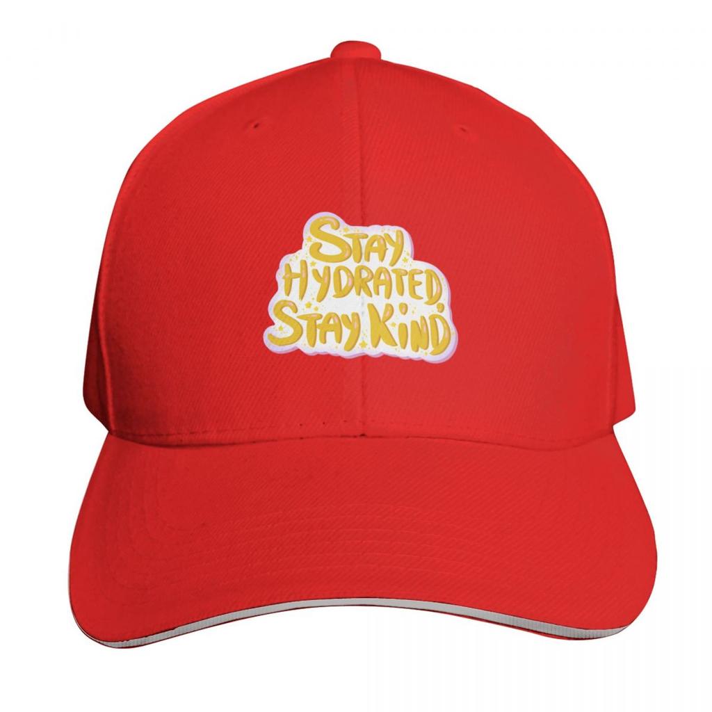 Stay Hydrated Stay Kind In My Handwriting Baseball Cap Sports Cap Ball Cap Fashion Beach GentleUnisex Hat Unisex Hats Womens