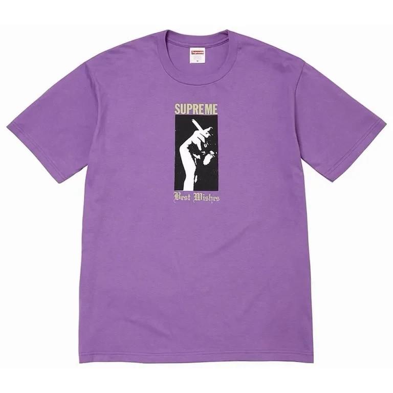 Supreme Wish Tee Purple M